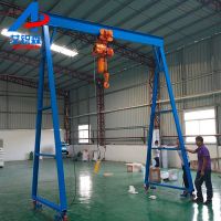 深圳工地起重吊架-2吨电动龙门架-可免费送货上门安装